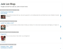 Tablet Screenshot of jadeleeauthor.blogspot.com