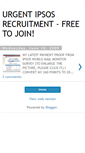 Mobile Screenshot of ipsos-recruitment.blogspot.com
