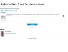 Tablet Screenshot of alam-idaman-serviced-apartment.blogspot.com