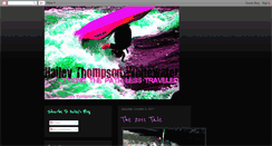 Desktop Screenshot of haileythompsonwhitewater.blogspot.com