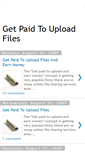 Mobile Screenshot of getpaidtouploadfiles.blogspot.com