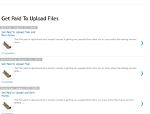 Tablet Screenshot of getpaidtouploadfiles.blogspot.com