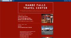 Desktop Screenshot of nambefallstravelcenter.blogspot.com