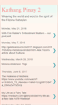 Mobile Screenshot of kathang-pinay2.blogspot.com