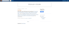 Desktop Screenshot of indiancelbs.blogspot.com