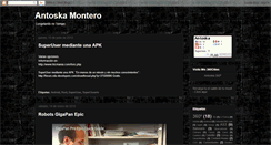 Desktop Screenshot of antoskamontero.blogspot.com