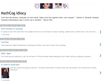 Tablet Screenshot of mathcogidiocy.blogspot.com