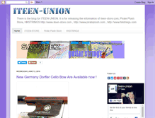 Tablet Screenshot of iteen-store.blogspot.com