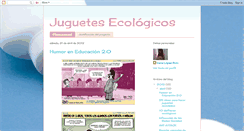 Desktop Screenshot of juguetecologico.blogspot.com