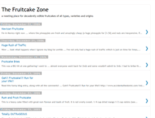 Tablet Screenshot of fruitcakeblog.blogspot.com