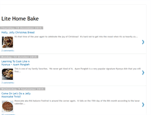 Tablet Screenshot of litehomebake.blogspot.com