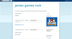 Desktop Screenshot of jamesgamesrocknzjc.blogspot.com