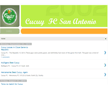 Tablet Screenshot of cucuyfc.blogspot.com