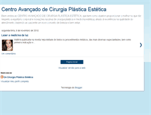Tablet Screenshot of cacirurgiaplasticaestetica.blogspot.com