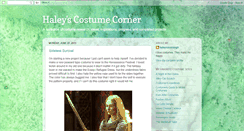 Desktop Screenshot of haleyscostumecorner.blogspot.com