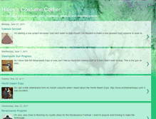 Tablet Screenshot of haleyscostumecorner.blogspot.com