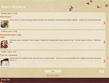 Tablet Screenshot of kateiscooking.blogspot.com