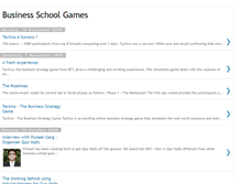 Tablet Screenshot of businessschoolgames.blogspot.com