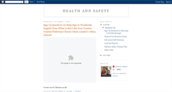 Desktop Screenshot of amhealthandsafety.blogspot.com