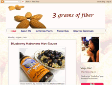 Tablet Screenshot of 3gramsoffiber.blogspot.com