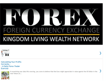 Tablet Screenshot of kingdomlivingwealthnetwork.blogspot.com