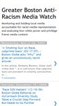 Mobile Screenshot of antiracismwatch.blogspot.com
