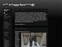 Tablet Screenshot of burningthefog.blogspot.com