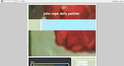 Desktop Screenshot of johncopeart.blogspot.com