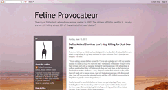 Desktop Screenshot of feline-provocateur.blogspot.com