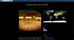 Desktop Screenshot of linhasocultasemmim.blogspot.com