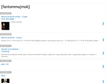 Tablet Screenshot of fantommajmok.blogspot.com