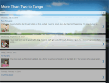 Tablet Screenshot of morethantwototango.blogspot.com