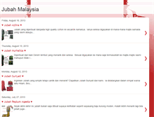 Tablet Screenshot of jubahblousmalaysia.blogspot.com