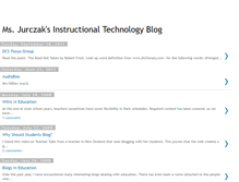 Tablet Screenshot of msjurczaktech.blogspot.com