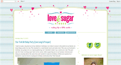 Desktop Screenshot of lovesugarkisses.blogspot.com