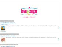 Tablet Screenshot of lovesugarkisses.blogspot.com