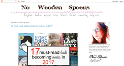 Desktop Screenshot of nowoodenspoons.blogspot.com