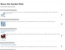Tablet Screenshot of gardenpathpatricia.blogspot.com