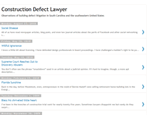 Tablet Screenshot of constructiondefectlawyer.blogspot.com