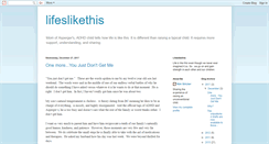 Desktop Screenshot of lifeslikethis2.blogspot.com