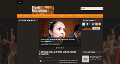 Desktop Screenshot of crunchentertainment.blogspot.com