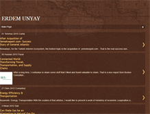 Tablet Screenshot of erdemunyay.blogspot.com