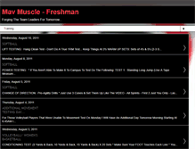 Tablet Screenshot of mavmusclefreshman.blogspot.com