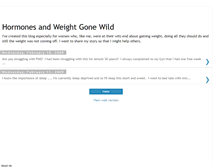 Tablet Screenshot of hormonesgonewild.blogspot.com