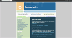 Desktop Screenshot of famousfucks.blogspot.com