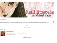 Tablet Screenshot of kailiart.blogspot.com