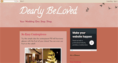 Desktop Screenshot of evette-dearlybeloved.blogspot.com