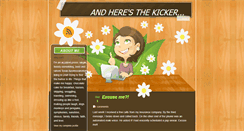 Desktop Screenshot of andheresthekicker.blogspot.com