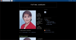 Desktop Screenshot of fatima-amrani.blogspot.com