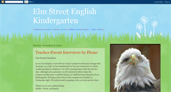Desktop Screenshot of elmstreetenglishkindergarten.blogspot.com
